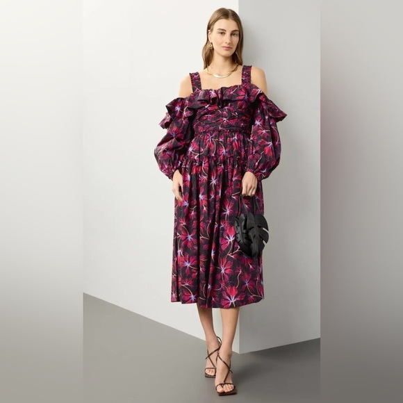 Ulla Johnson Caprice Dress Zinnia - Picture 2 of 15